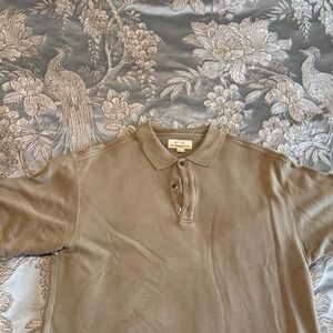 Men's Beige Polo Shirt